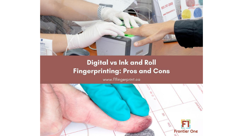 Digital vs Ink and Roll Fingerprinting: Pros and Cons