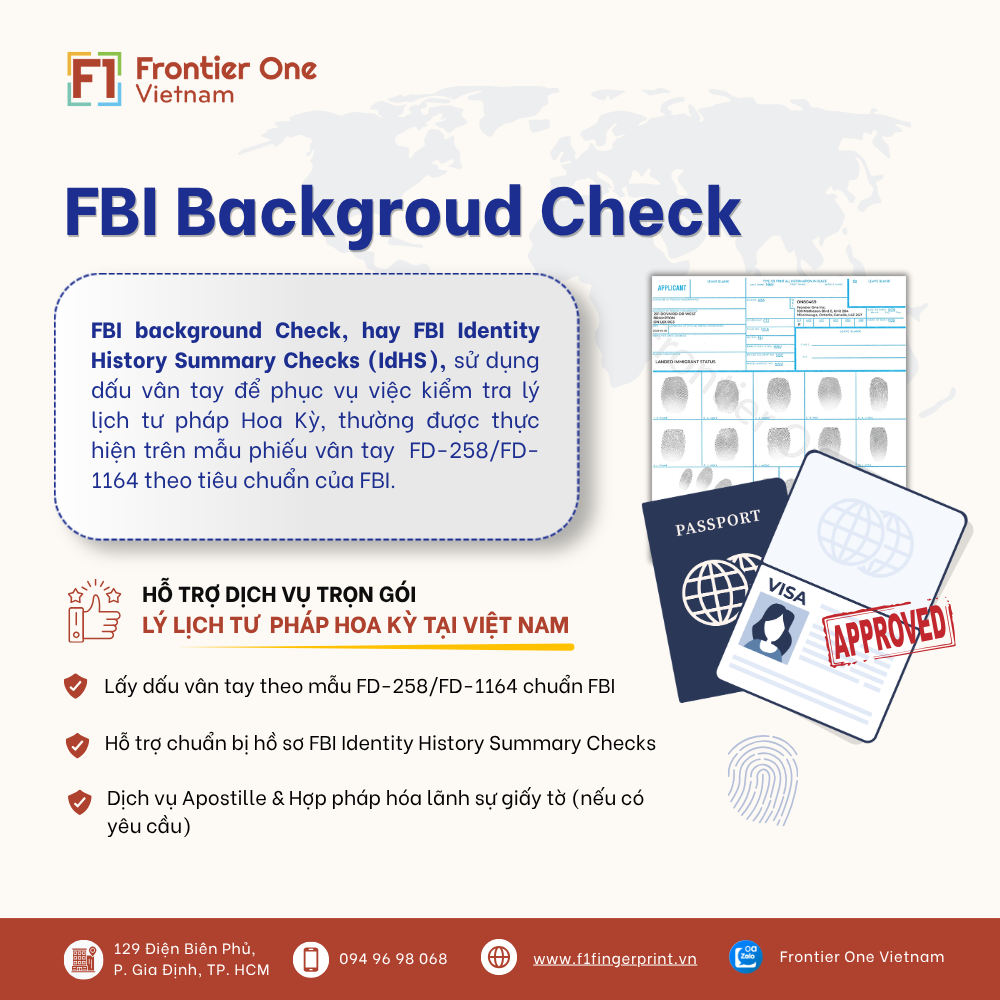Làm FBI Check tại Việt Nam