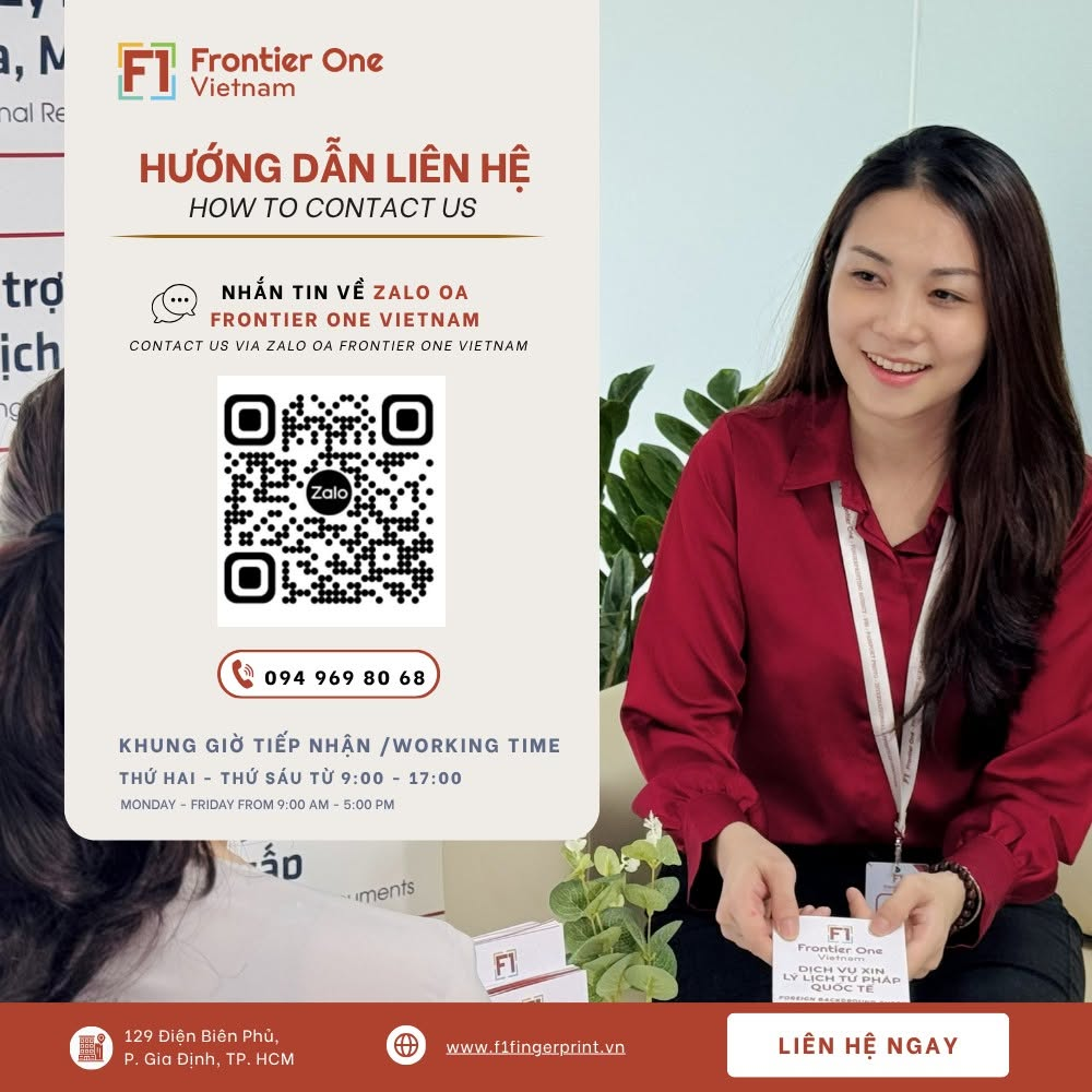 Liên hệ làm FBI Check bảo lãnh tại Việt Nam
